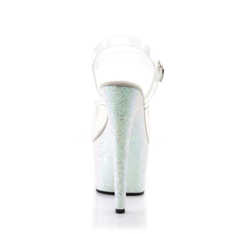 Sexy boty opál ADO708LG/C/OPG | ADORE-708LG Pleaser - zezadu