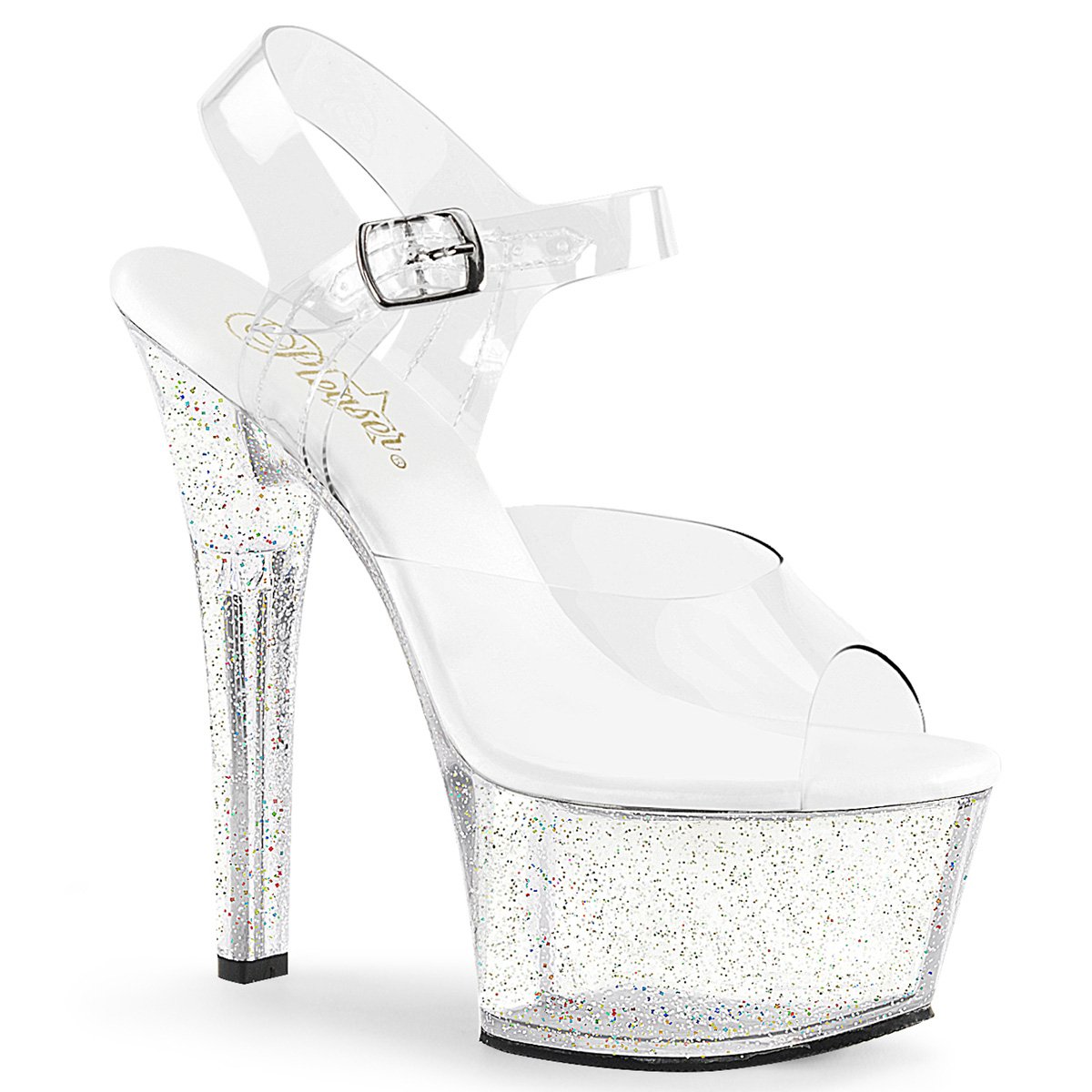 ASPIRE-608MG Průhledné sexy sandály ASP608MG/C/M | ASPIRE-608MG Pleaser