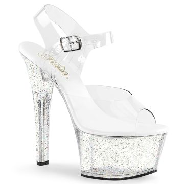 ASPIRE-608MG Průhledné sexy sandály ASP608MG/C/M Pleaser