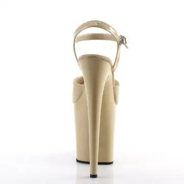 FLAM809/CR/M tělové sexy boty | FLAMINGO-809 Pleaser - zezadu